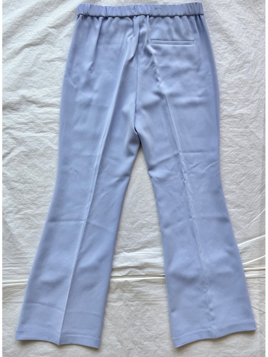 THEORY NWT DEMITRIA GROTTO ADMIRAL CREPE FLARE PANTS. SIZE 4 - Picture 6 of 10